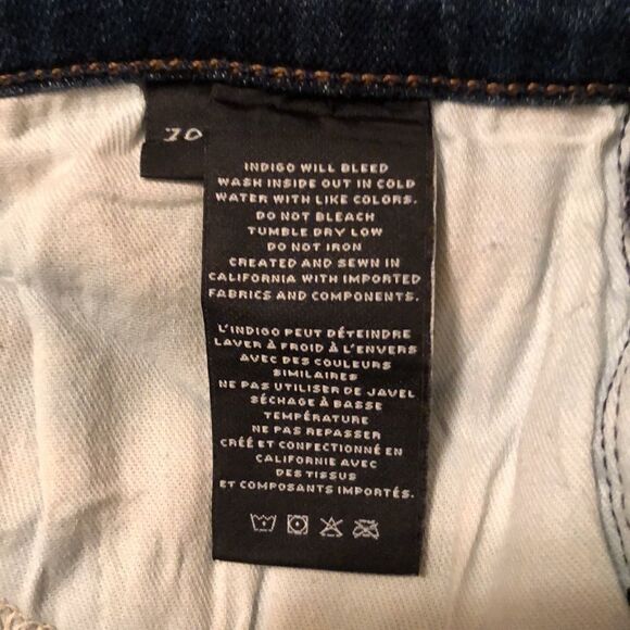 J Brand 30/30 Carolina Skinny Stretch Designer Blue Jeans - Picture 13 of 16